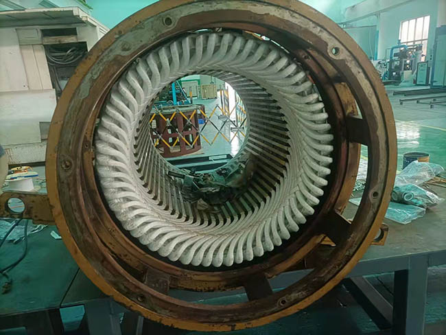 淺析關(guān)于泰富西瑪高壓電機(jī)的電暈損傷。